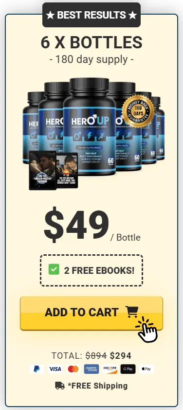 hero up 6 bottles price